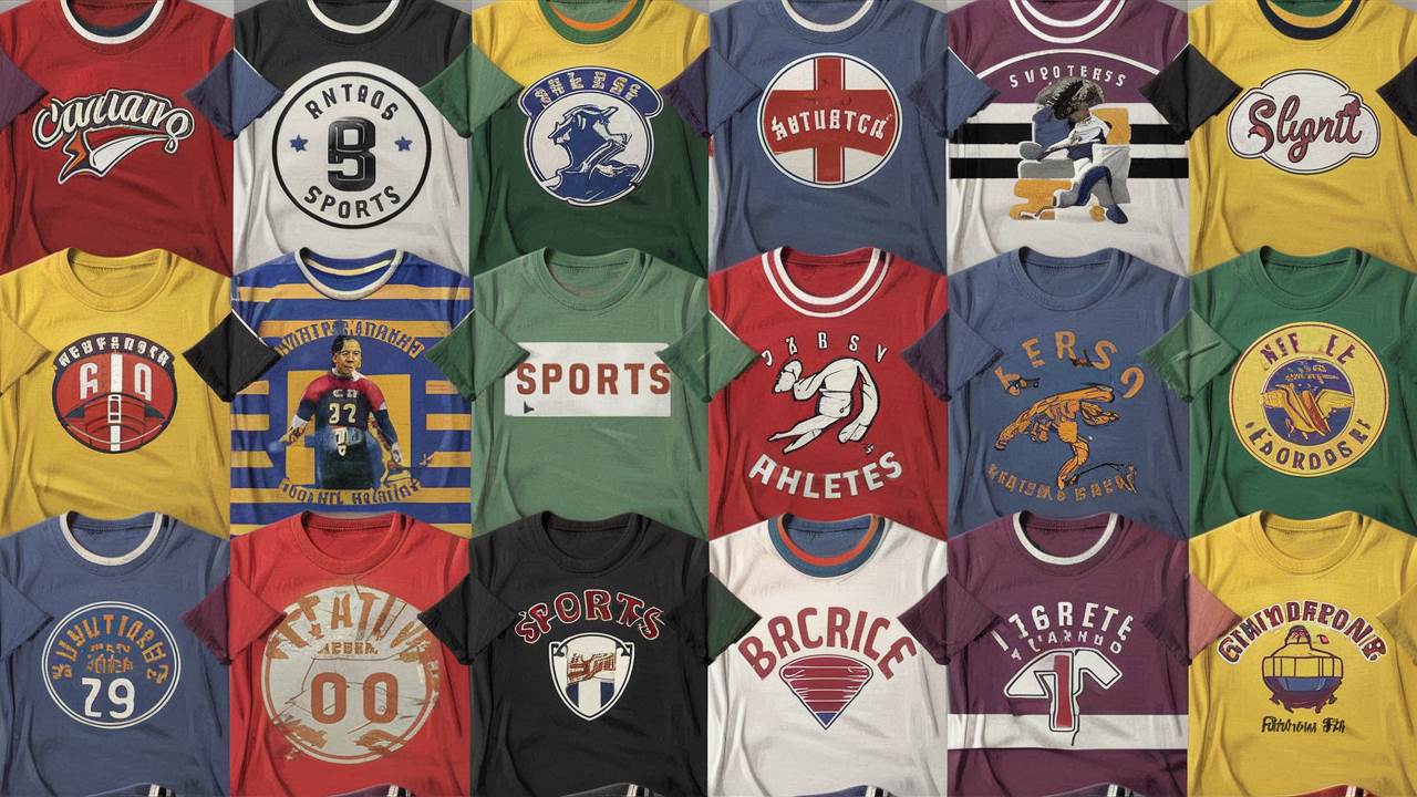 T-shirty vintage dla miłośników sportu: styl i wygoda na pierwszym miejscu